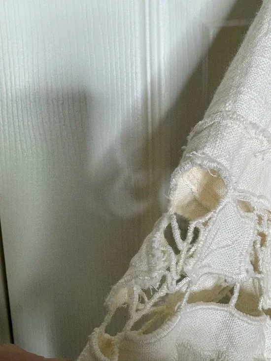 Free People dreamland cutwork mini dress size 10 - Picture 11 of 15